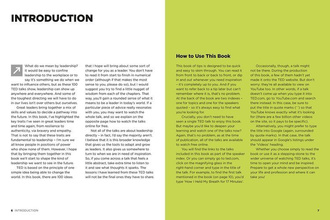 Great TED Talks: Leadership : An unofficial guide with words of wisdom from 100 TED speakers