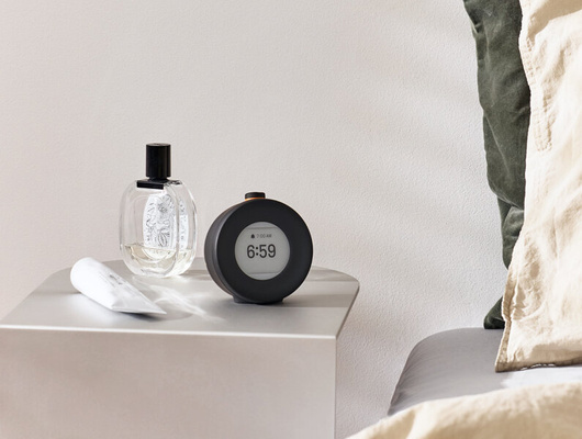 Budzik elektroniczny Mudita Harmony 2, ciemnoszary