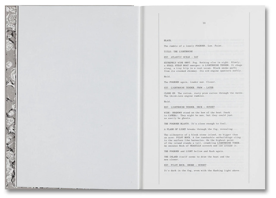 The Lighthouse Screenplay Book