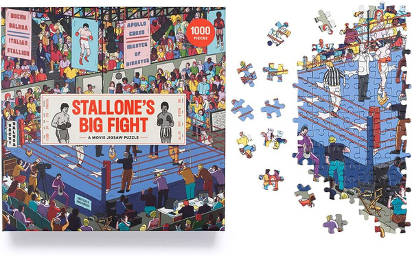 Stallone's Big Fight : A Movie Jigsaw Puzzle 1000 pieces