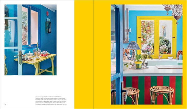 Living Bright : Fashioning Colourful Interiors