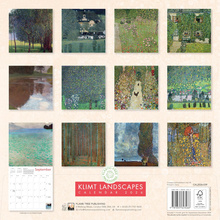 Klimt Landscapes Wall Calendar 2026 (Art Calendar)
