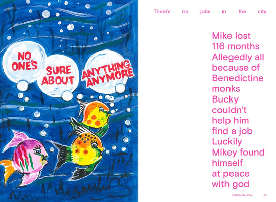 IDLES x Magda Archer Brutalism : Illustrated Lyrics