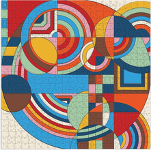 Frank Lloyd Wright Hoffman House Rug 500 Piece Puzzle