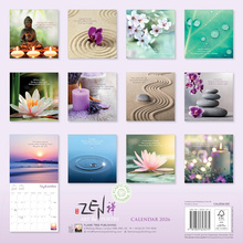 Zen Art & Poetry Wall Calendar 2026 (Art Calendar)