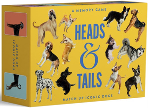 Heads & Tails: A Dog Memory Game : Match up iconic dogs