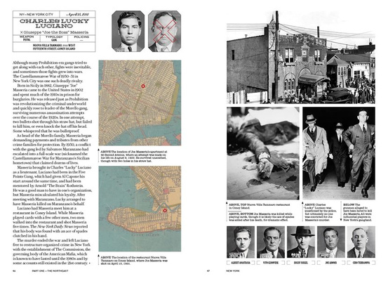 Murder Maps USA : Crime Scenes Revisited, Bloodstains to Ballistics