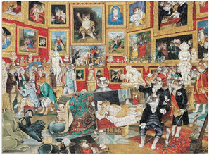 Tribuna of the Uffizi Meowsterpiece of Western Art