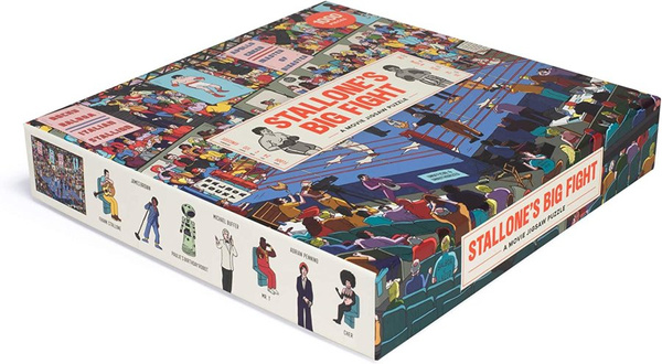 Stallone's Big Fight : A Movie Jigsaw Puzzle 1000 pieces