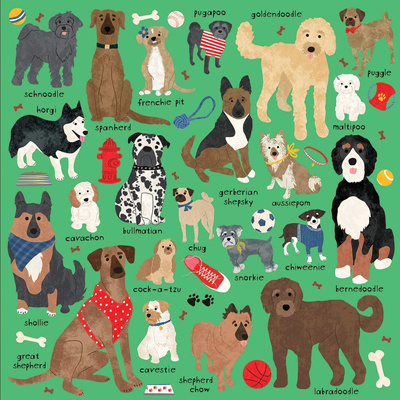 Puzzle Doodle Dog And Other Mixed Breeds