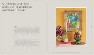 Living Bright : Fashioning Colourful Interiors