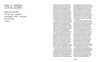 The Unseen Saul Leiter