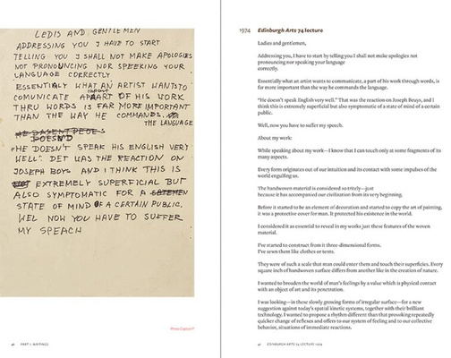 Magdalena Abakanowicz : Writings and Conversations