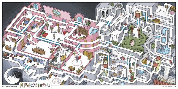 Marvel Mazes