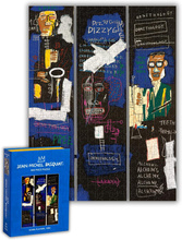 Basquiat Horn Players 500 Piece Book Puzzle
