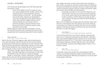 Like a Hurricane: An Unofficial Oral History of Street Fighter II