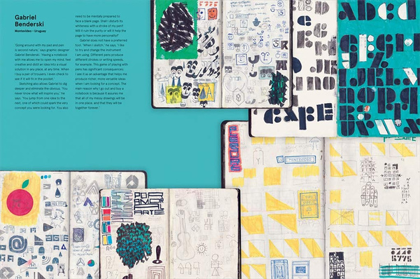 Free Hand New Typography Sketchbooks