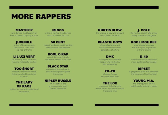 50 Rappers Who Changed the World : A Celebration of Rap Legends