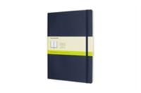 Moleskine Sapphire Blue Extra Large Plain Notebook Soft
