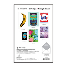 Andy Warhol Pop Art Notecard Set
