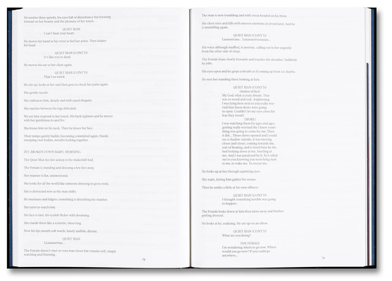 Under the Skin Screenplay Book EGZEMPLARZ USZKODZONY