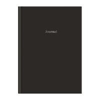 Black Hardcover Journal 7 X 10"