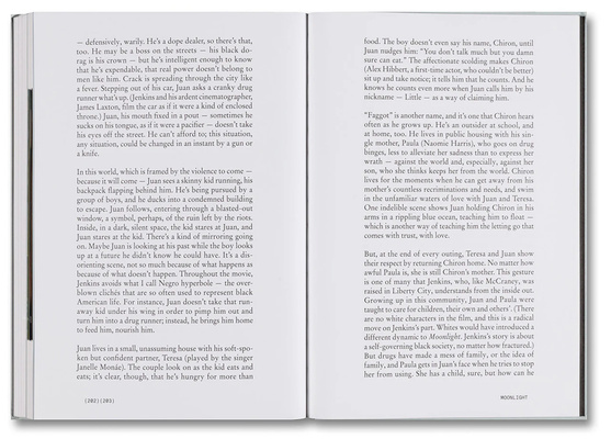 Moonlight Screenplay Book