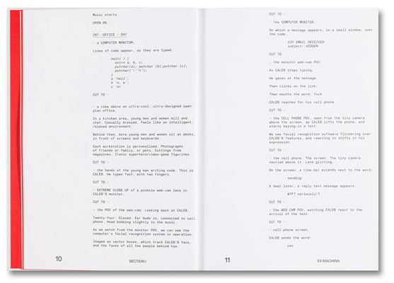 Ex Machina Screenplay Book