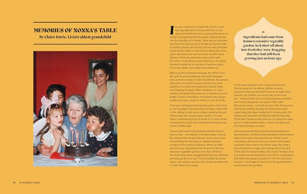 At Nonna’s Table : One Italian family’s recipes, shared with love