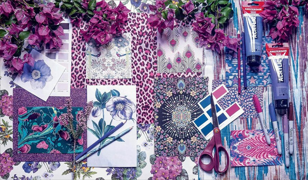 Living Bright : Fashioning Colourful Interiors