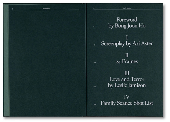 Hereditary Screenplay Book