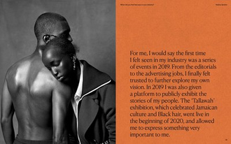 Feeling Seen : The Photographs of Campbell Addy