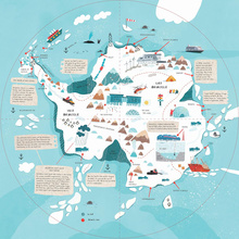 Around Antarctica : Exploring the Frozen South