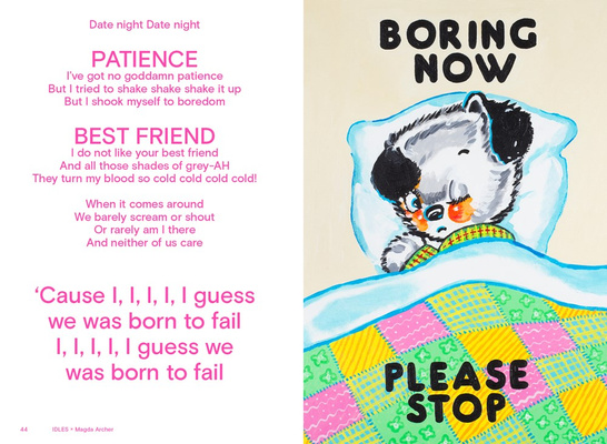 IDLES x Magda Archer Brutalism : Illustrated Lyrics