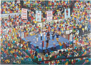 Stallone's Big Fight : A Movie Jigsaw Puzzle 1000 pieces