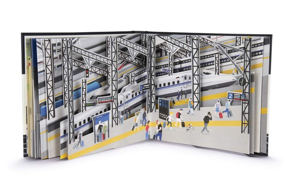 A Train Journey : A pop-up history of rail travel