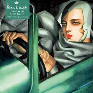 Adult Jigsaw Puzzle Tamara de Lempicka: Tamara in the Green Bugatti