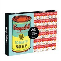 Andy Warhol Soup Can 2-sided 500 Piece Puzzle