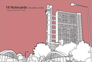 Brutalist London - 16 Notecards