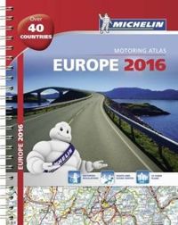 Europe 2016 - A4 spiral (Michelin Tourist and Motoring Atlas)