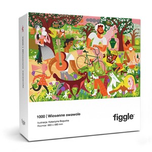 Puzzle Figgle 1000 Wiosenne swawole