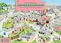 The Story of Impressionism (An Art Jigsaw Puzzle) Spot the Artists in Belle Epoque Paris
