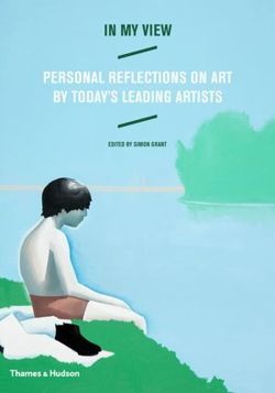 In My View: Personal Reflections on Art by Today's Leading Artists