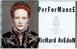 Richard Avedon: Performance